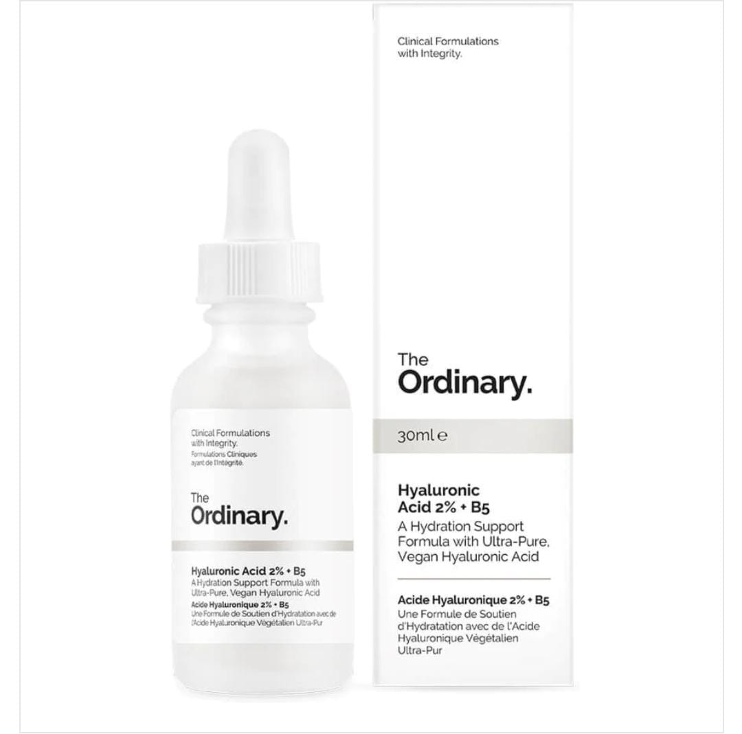 The Ordinary Hyaluronic Acid 2% + B5 30ml Serum For Face ((with Bar-code & Batch Code))